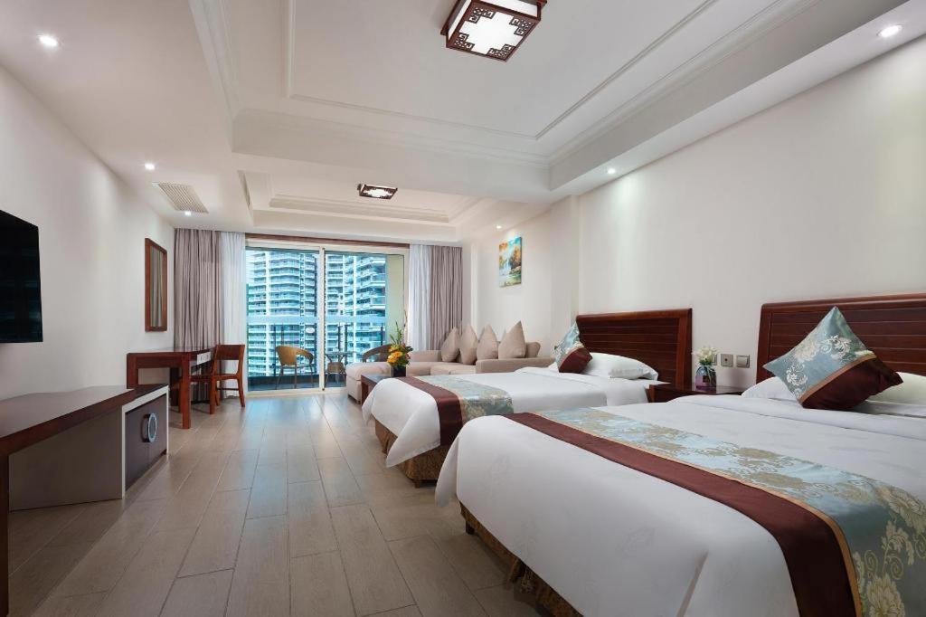 Sanya Shanghai Huating Boutique Resort Hotel Buitenkant foto